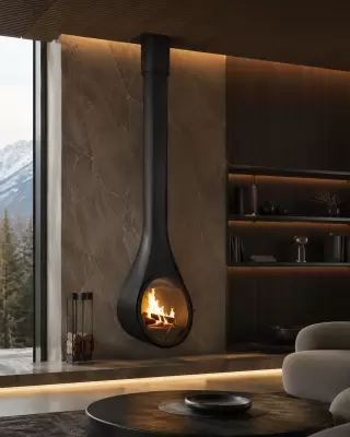 Готовый камин Rocal Drop MINI