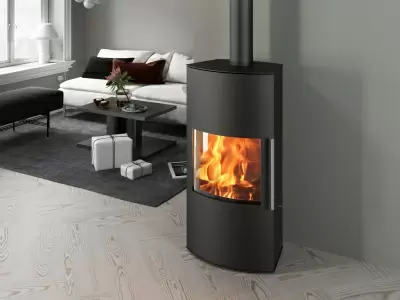 Печь-камин Ember Гордана 480 L black