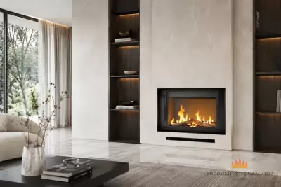 Каминная топка Rocal G425 с гильотиной Каминная топка Rocal G425 с гильотиной