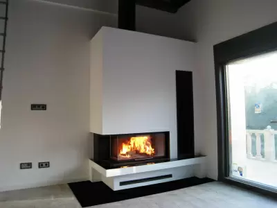 Каминная топка Rocal G450 LI с левой дверцей