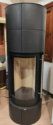 Печь-камин Ember Оля 1 G black