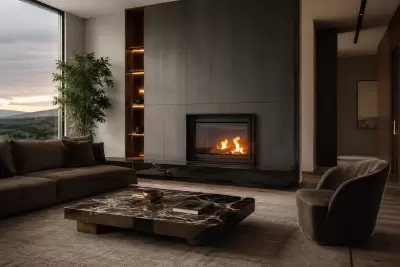 Каминная топка Rocal M450