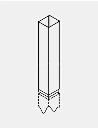 Дополнительный кожух для D-10, 1 п/м